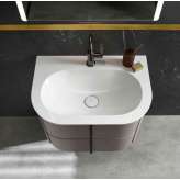 burgbad Lavo 2.0 | Mineral cast washbasin incl. vanity unit