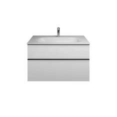 burgbad Fiumo | Mineral cast washbasin incl. vanity unit