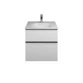 burgbad Fiumo | Mineral cast washbasin incl. vanity unit