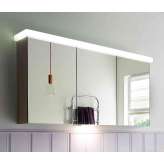 burgbad Essento | Mirror cabinet incl. LED lighting of washbasin