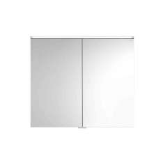 burgbad Eqio | Mirror cabinet with horizontal LED-lighting