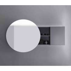 burgbad Coco | Mirror cabinet with indirect LED-light and selection: cold/warm white