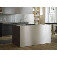 bulthaup b3 monoblock in stainless steel