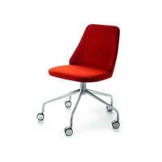 Bross Break Swivel Chair With Wheels