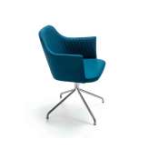 Bross Break Swivel Armchair