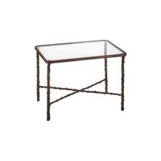 Bronzetto Wild Rose | Rectangular rosehip stalks table medium