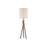 Bronzetto Wild Rose | Estensible rosehips stalks table lamp media