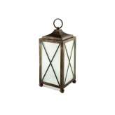 Bronzetto Urban | Criss-crossed lantern (shatterproof glass)