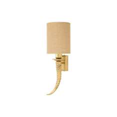 Bronzetto Horn | Horn wall lamp