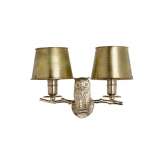Bronzetto Fauna | Owl wall light