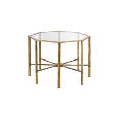 Bronzetto Bamboo | Bamboo stalks octagonal table