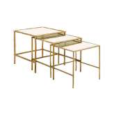 Bronzetto Bamboo | 3 Bamboo stalks snap-fit tables