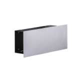 Briefkasten Manufaktur Schiller | Design Zeitungsfach SCHILLER MEDIUM VA7016 - Edelstahl V2A, geschliffen & RAL 7016 anthrazit