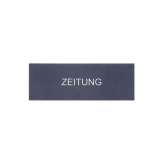 Briefkasten Manufaktur Kästner | Zeitungsfach KÄSTNER 228ZF aus Edelstahl V2A, geschliffen mit Blende in RAL Farbe