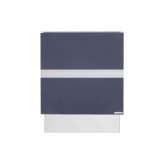 Briefkasten Manufaktur Kästner | Edelstahl Design Briefkasten KÄSTNER mit Zeitungsfach - Design Linie "ONE" in RAL nach Wahl