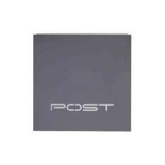 Briefkasten Manufaktur Kästner | Edelstahl Design Briefkasten KÄSTNER - Design Linie "POST" in Anthrazit