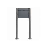 Briefkasten Manufaktur Goethe | Design pedestal letterbox GOETHE ST-R - RAL of your choice