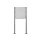 Briefkasten Manufaktur Designer | Edelstahl Standbriefkasten DESIGNER Style BIG ST-R