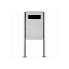 Briefkasten Manufaktur Designer | Edelstahl Standbriefkasten Designer Modell BIG - GIRA System 106 - 3-fach vorbereitet
