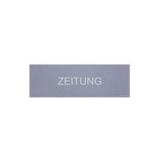 Briefkasten Manufaktur Basic | Zeitungsfach BASIC 382AZF aus Edelstahl pulverbeschichtet in DB 703 eisenglimmer feinstruktur mat