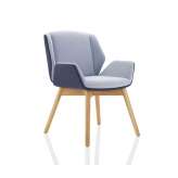 Boss Design Kruze Meeting - Wooden 4 Leg Oak