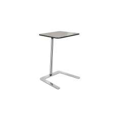 Boss Design Flamingo Static table, Chrome frame with rectangular top
