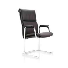 Boss Design Delphi High Back, with paded arms Visitor Chair