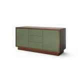 Boss Design Credenza - 2 door, 3 drawer with plinth base