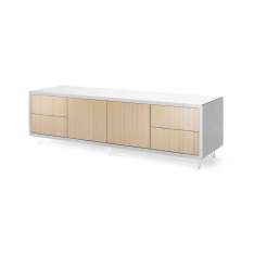 Boss Design Credenza - 2 door 4 drawer on wire feet