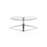 Boss Design Axis Coffee Table - Clear Glass top