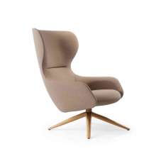 Boss Design Amelia Wing Chair - Oak 4 Star