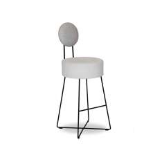 Bielefelder Werkstaetten Lotta Bar Stool with Backrest
