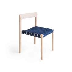 Bensen Stax Chair - Oak with Webbing Seat