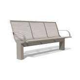 BENKERT-BAENKE Siardo 70 R Bench with armrests 1800