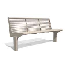 BENKERT-BAENKE Siardo 50 R Bench without armrests 1850
