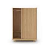Bautier Wardrobe with Sliding Doors Natural Oak