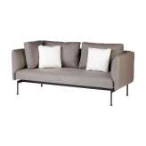 Barlow Tyrie Layout Double Corner Seat + High Arm (Forge Grey Frame)