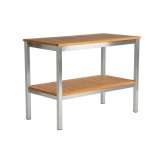 Barlow Tyrie Equinox Serving Table Rectangular with Teak top and shelf