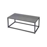 Barlow Tyrie Equinox Low Table 100 Retangular (powder coated) (Graphite Frame - Dusk Ceramic)