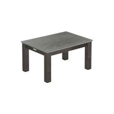 Barlow Tyrie Equinox Low Lounger Table 49 Rectangular for 1EQPL (powder coated) (Graphite Frame - Dusk Ceramic)
