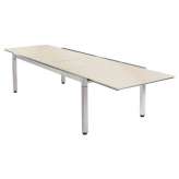 Barlow Tyrie Equinox Extending Table 360 Rectangular (Ivory Ceramic)