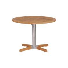 Barlow Tyrie Equinox Bistro Table 100 Ø Circular with Teak top