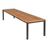 Barlow Tyrie Aura Table 300 Rectangular (Teak Top and Graphite Frame)