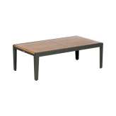Barlow Tyrie Aura Low Table 120 Rectangular (Teak Top and Graphite Frame)