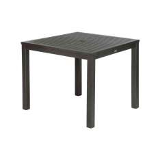 Barlow Tyrie Aura Aluminium Table 90 Square (Graphite Top and Frame)