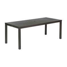 Barlow Tyrie Aura Aluminium Table 200 (Graphite Top and Frame)