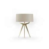 BALADA & CO. No. 35 Table Lamp Matt Collection - Light taupe - Brass