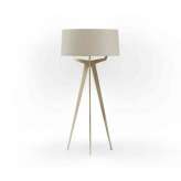 BALADA & CO. No. 35 Floor Lamp Matt Collection - Light Taupe - Brass