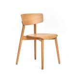 AXEL VEIT Marlon Stacking Chair, Oak natural