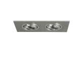 Astro Lighting Taro Twin | Brushed Aluminium